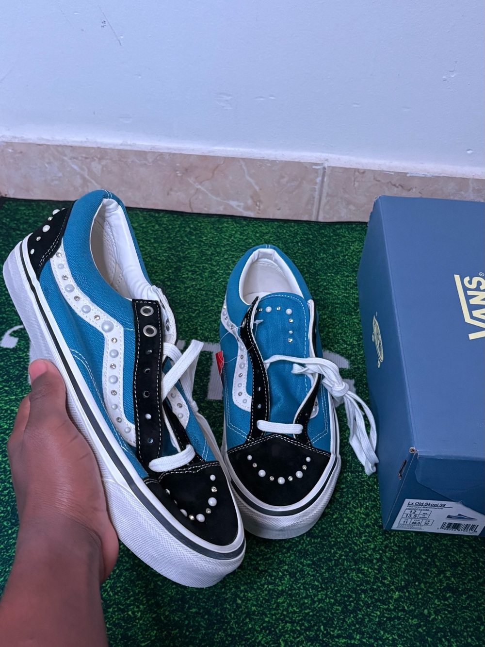 Vans Old Skool Blue Pearlized Vans